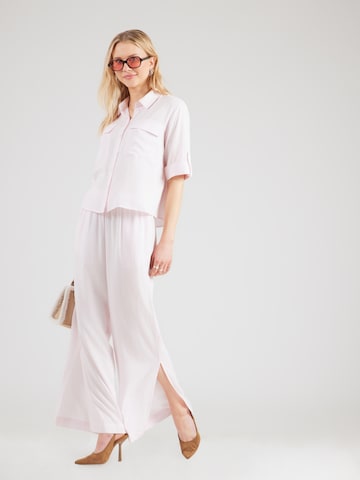 Chemisier 'AWRyder Fabiana' VERO MODA en rose