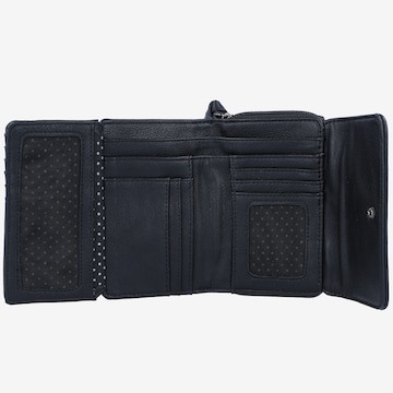 TOM TAILOR Wallet 'Juna' in Black