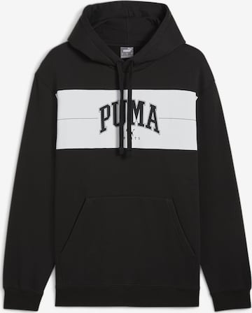 PUMA Свитшот 'Squad' в Черный: спереди