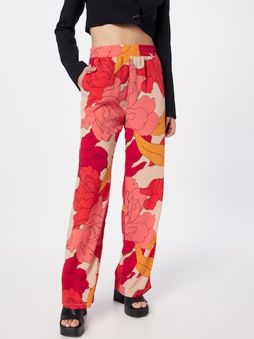 Wide Leg Pantalon Sisley en mélange de couleurs : devant