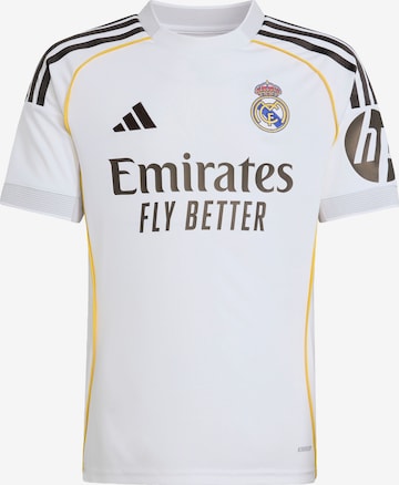 ADIDAS PERFORMANCE Trainingspak 'Real Madrid 25/26' in Wit: voorkant