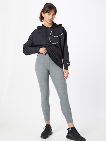 NIKE Skinny Sporthose in Grau