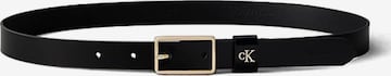 Calvin Klein Колан 'LV04F7050G - CINTURA' в черно: отпред