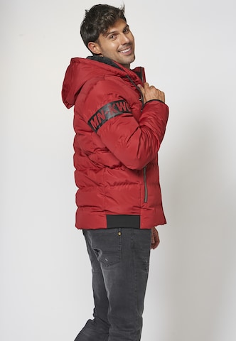 Veste d’hiver KOROSHI en rouge