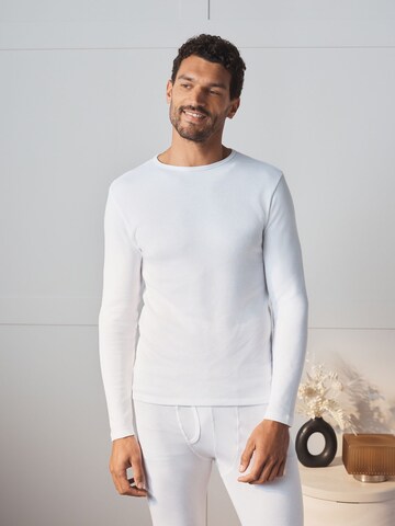 Next - Camiseta térmica en blanco