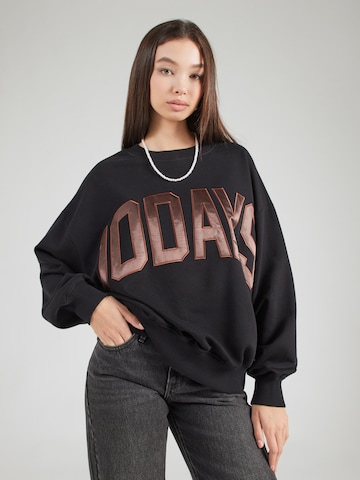10Days - Sweatshirt em preto: frente