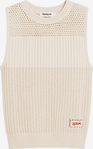 Desigual - Chaleco 'TS_ROMA 26SWTF02' en beige: frente