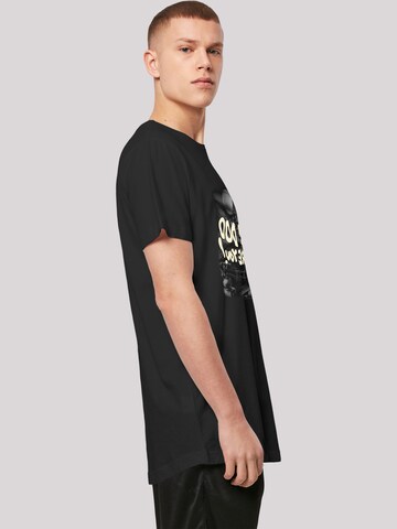 T-Shirt 'Scary Castle' F4NT4STIC en noir