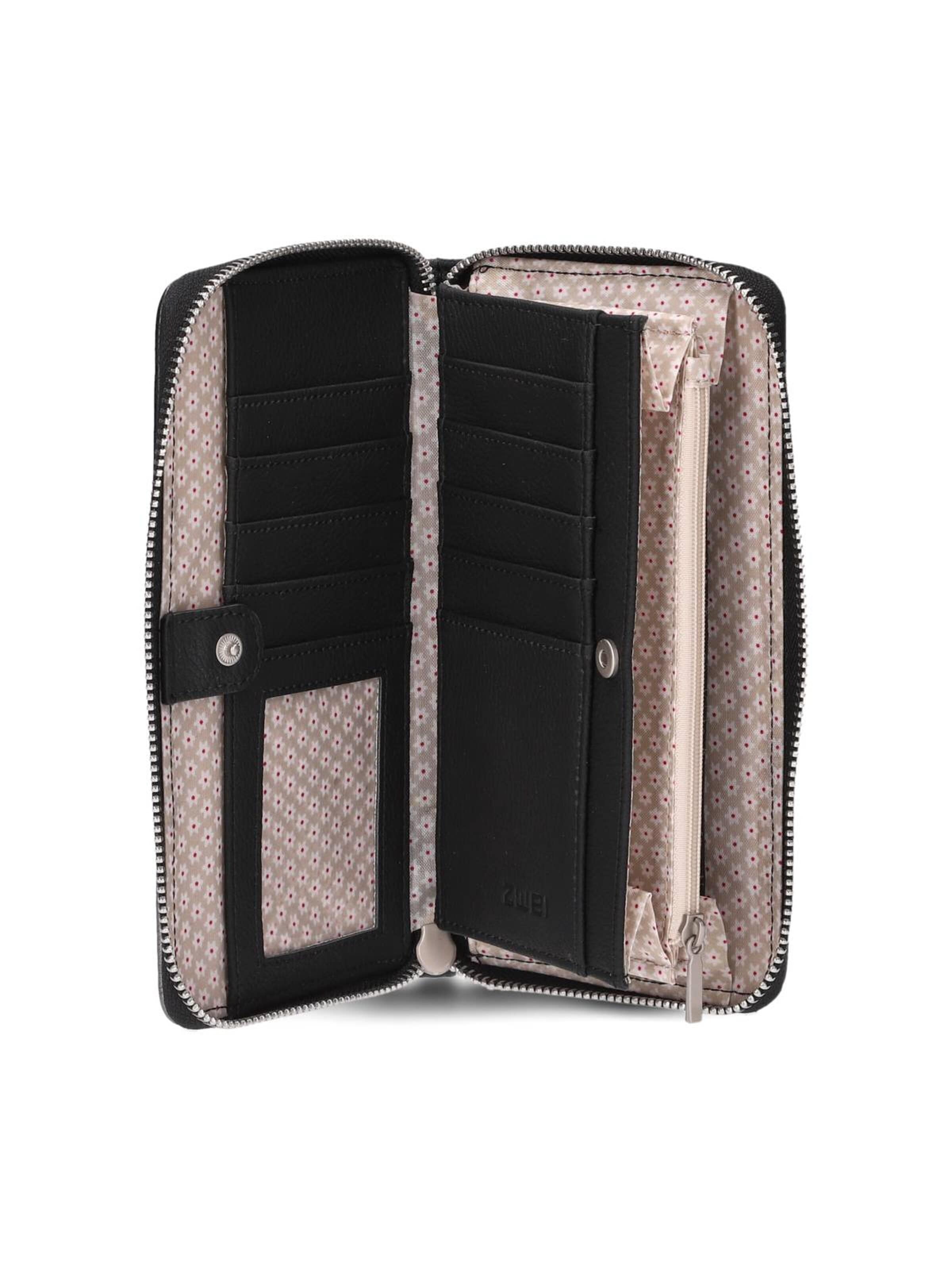 ZWEI Wallet 'JANA J2' in Black