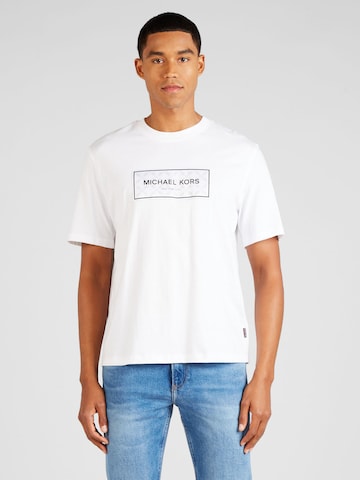 T-Shirt 'EMPIRE' Michael Kors en blanc : devant
