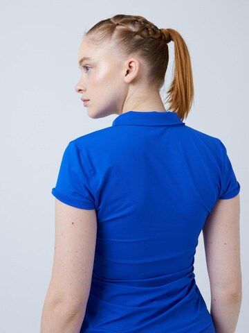 SPORTKIND Funktionsshirt 'Poloshirt'‌‌‌‌‌‌‌ in Blau