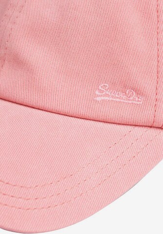 Superdry Cap in Pink