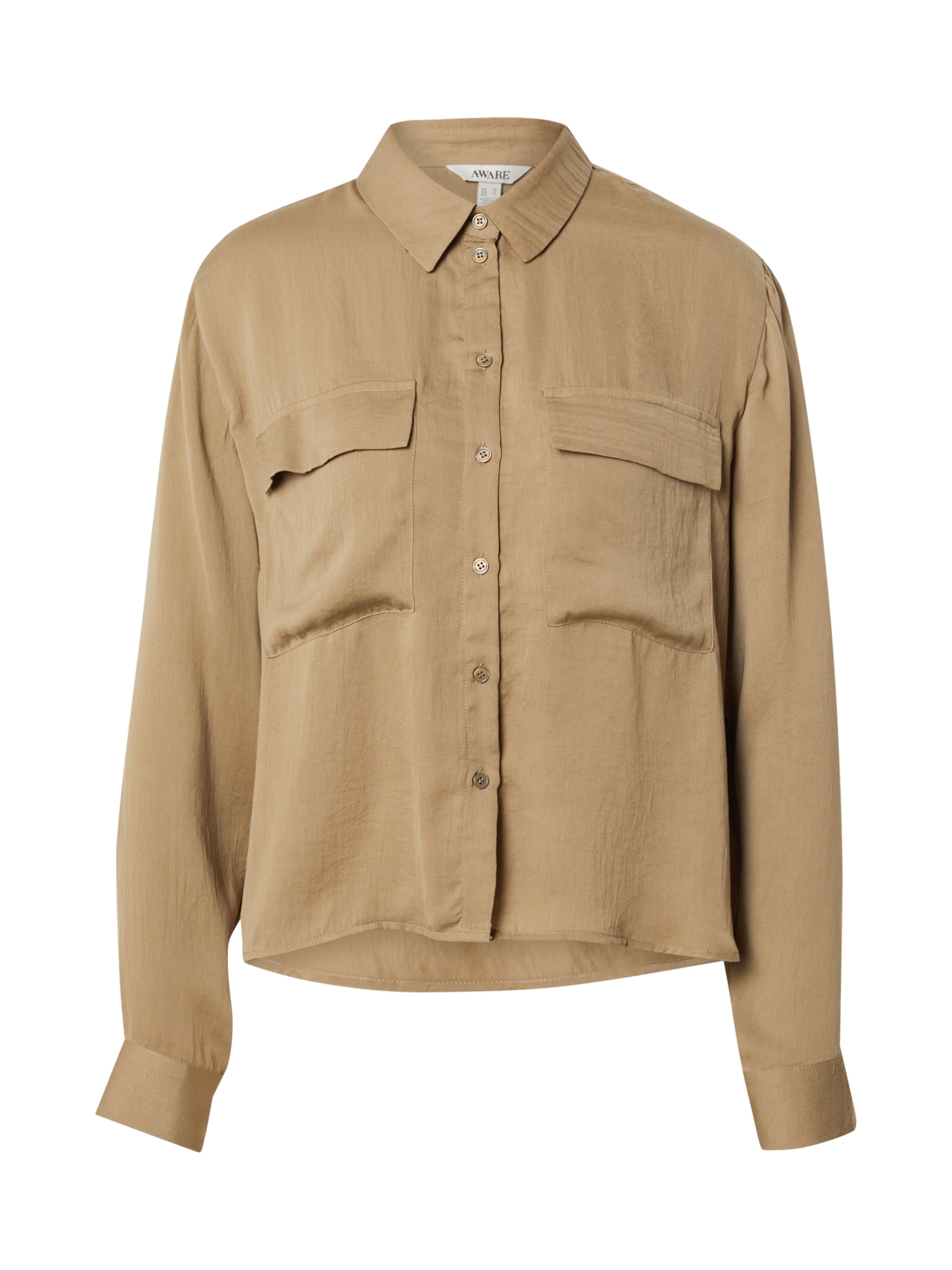 Aware Μπλούζα 'VMFABIANA' σε πράσινο: μπροστά