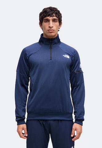 zils THE NORTH FACE Sportiska tipa džemperis 'Mountain Athletics 2.0': no priekšpuses