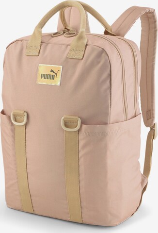 PUMA Backpack in Beige: front