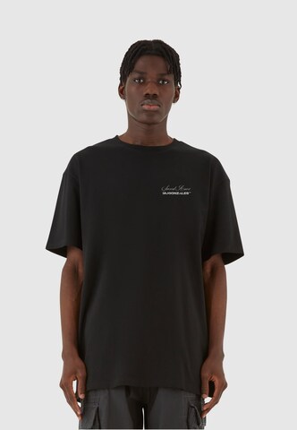 MJ Gonzales Shirt 'Fatima' in Black: front