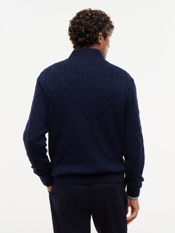 TOMMY HILFIGER Pullover in Blau