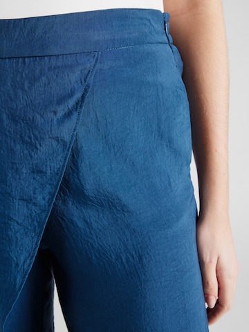 MAX&Co. - Pierna ancha Pantalón en azul