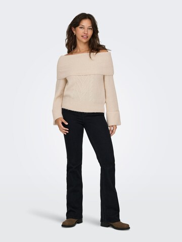 Pull-over 'LUNA' ONLY en beige