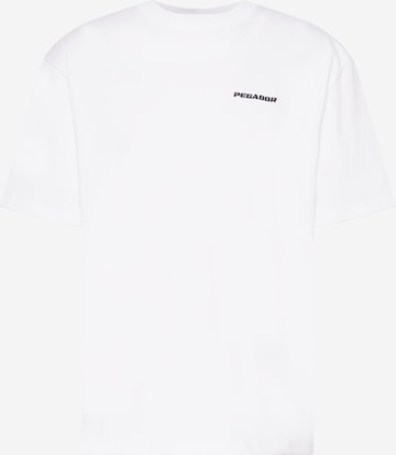 Pegador - Camiseta en blanco: frente