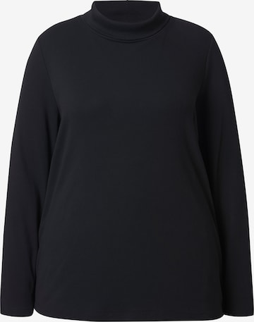 Ulla Popken Pullover in Schwarz: Vorderseite