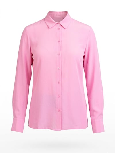 Posh Gear Bluse 'Seidenbluse Collettoseta'‌‌‌‌‌‌‌‌‌‌ in rosa, Produktansicht