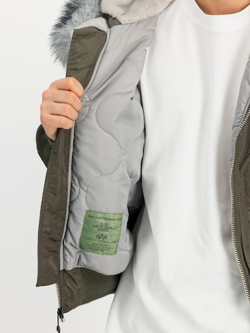 ALPHA INDUSTRIES Winter jacket '45P' in Green