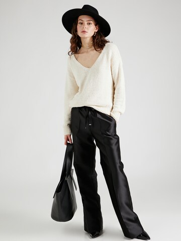 HUGO Sweater 'Smelina' in Beige