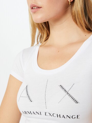 T-shirt ARMANI EXCHANGE en blanc