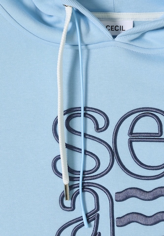 CECIL Sweatshirt in Blue