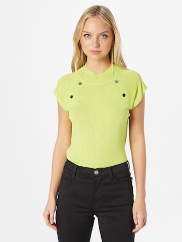 Karen Millen - Jersey en verde: frente