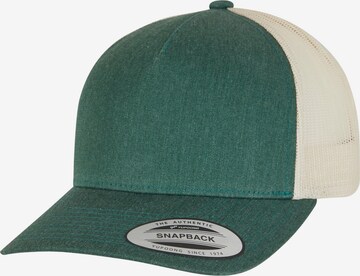Casquette Flexfit en vert : devant