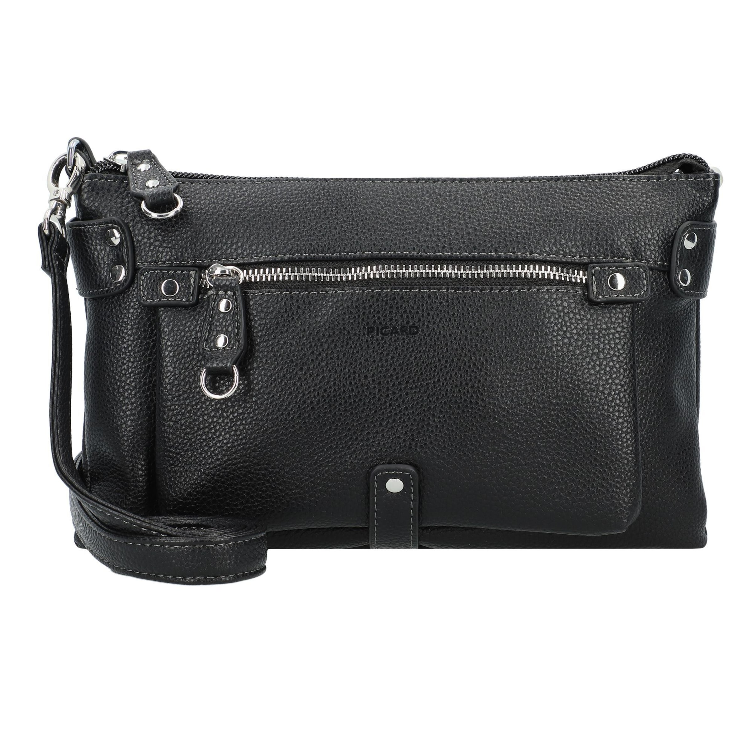 Picard Schoudertas 'Loire' in Zwart: voorkant