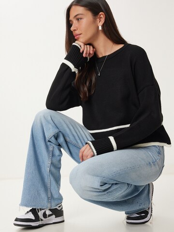 Happiness İstanbul Trui in Zwart