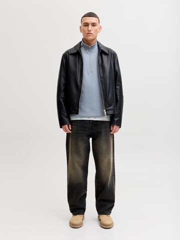 JACK & JONES Sweatshirt 'JORNorrebro' in Blue