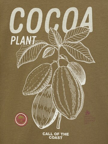 MANGO KIDS Тениска 'COCOA' в зелено