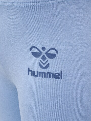 Hummel Skinny Sports trousers 'MINO' in Blue