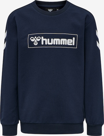 Hummel Sweatshirt in Blue: front