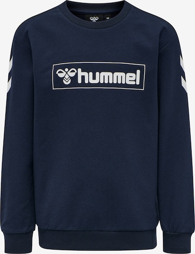 Hummel Sweatshirt em navy / branco, Vista do produto