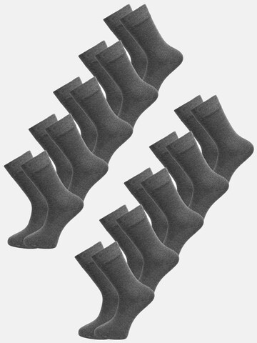 Tazzio Socken 'A908' in Grau: Vorderseite