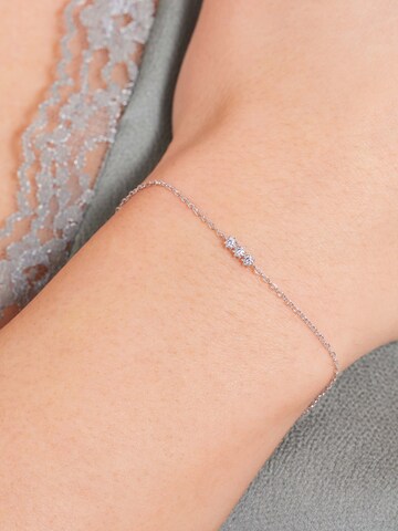 Lucardi Bracelet in Silver: front