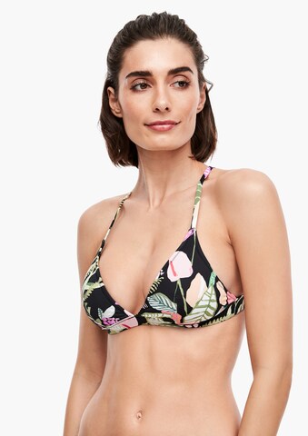 Triangle Hauts de bikini 'Herbst' s.Oliver en noir