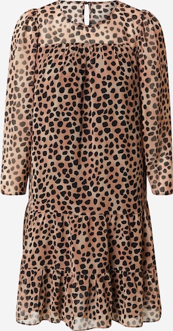 Robe 'Roar' NAF NAF en beige : devant