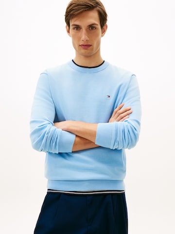 Pulover 'Essential' de la TOMMY HILFIGER pe albastru: față