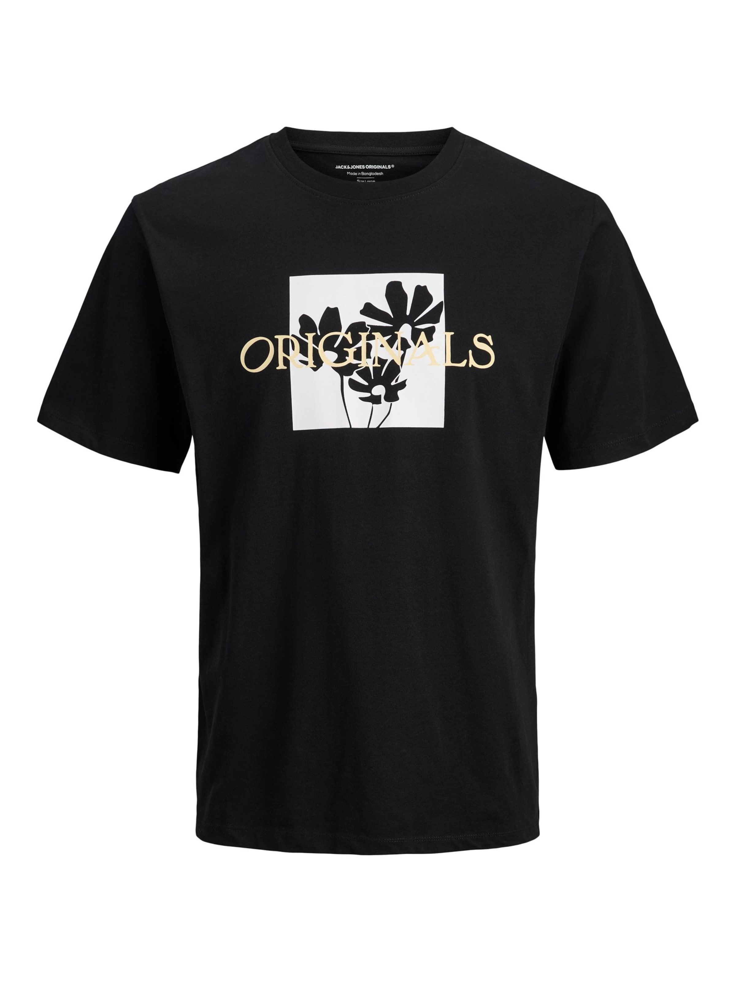 T-Shirt JACK & JONES en noir : devant