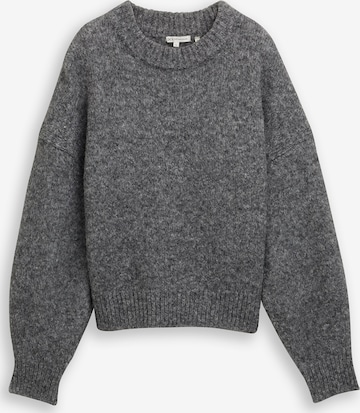 TOM TAILOR DENIM Свитер в Серый: спереди