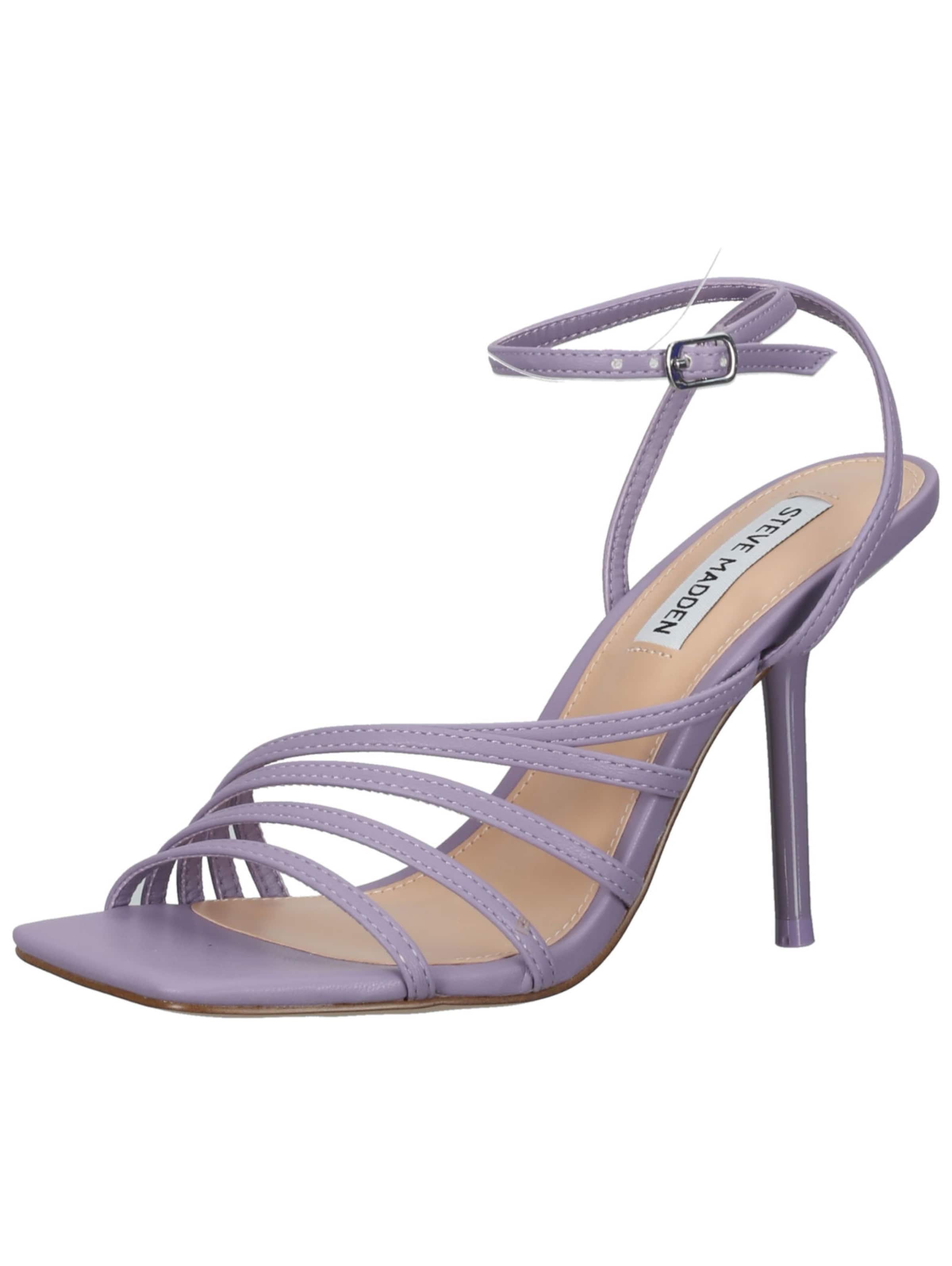STEVE MADDEN Strap sandal in Purple: front