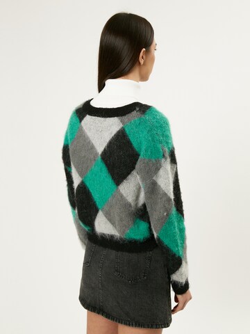 Influencer Sweater 'Diamond' in Mixed colours