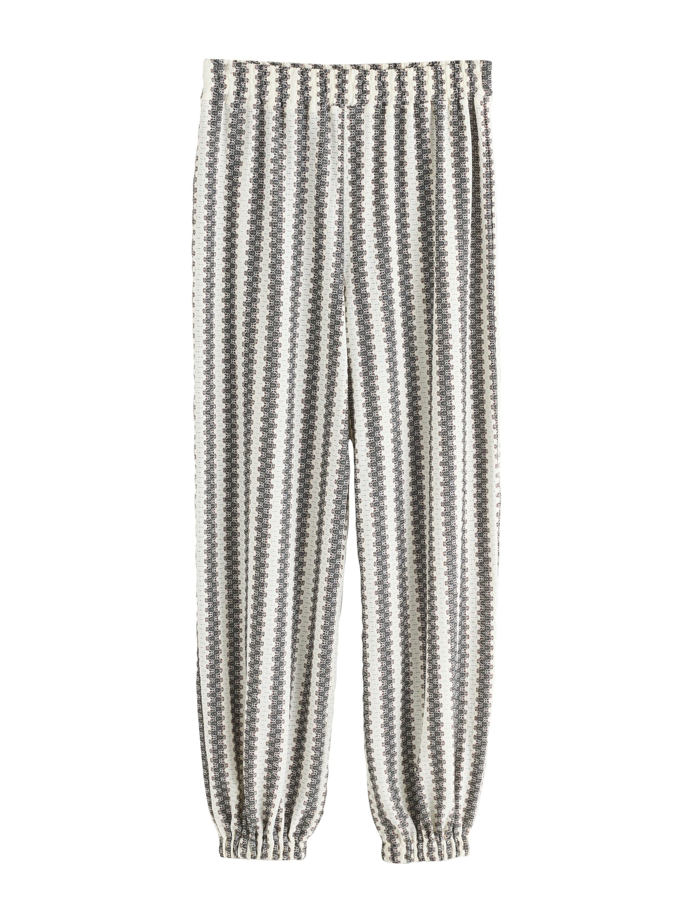 Next Hose in ecru / schwarz, Produktansicht