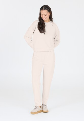 Athlecia Sportief sweatshirt 'Jillnana' in Beige